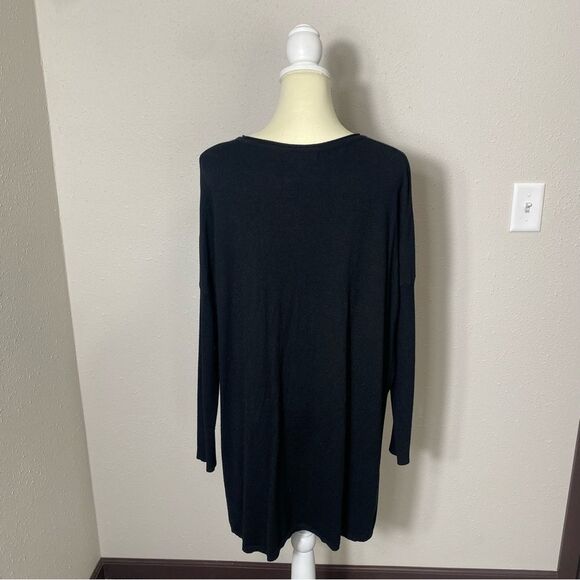 Altar'd State Black Knit Scoop Neck Sweater/Tunic Women's Size M/L - Picture 7 of 15